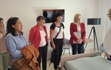 Besichtigung Hospiz "Hoffnungsland", Foto: Kerstin Schade
