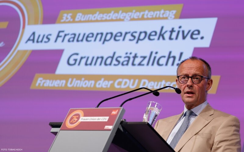 CDU-Voristzender Friedrich Merz